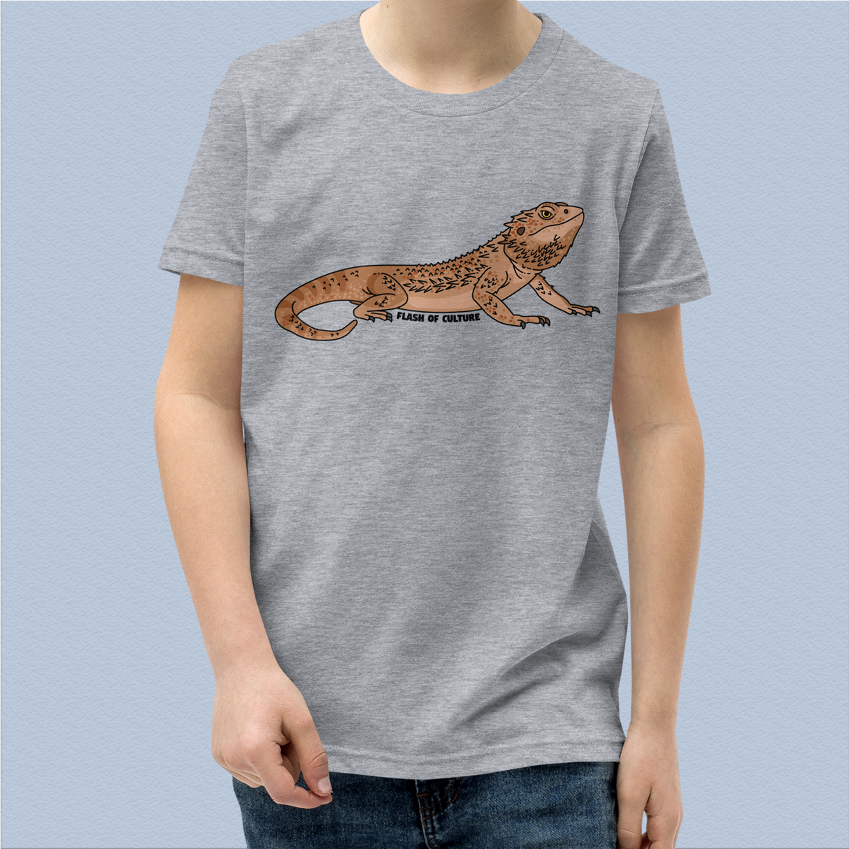 Australian Bearded Dragon Kids T-Shirt