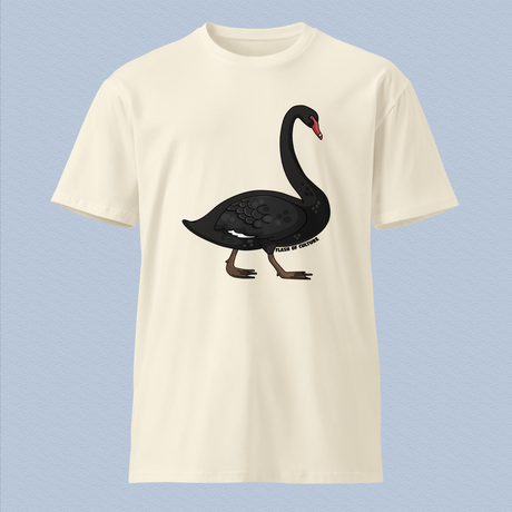 Australian Black Swan T-shirt, Unisex Adult T-Shirt