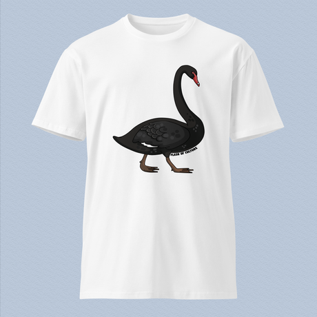 Australian Black Swan T-shirt, Unisex Adult T-Shirt