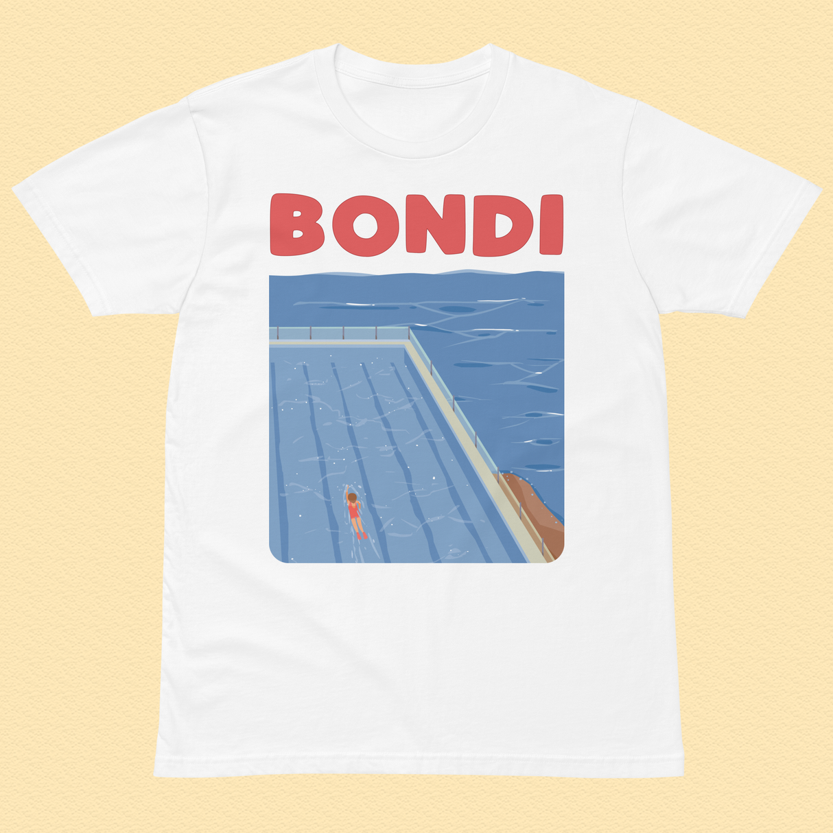 Bondi Beach T-Shirt Adults Premium