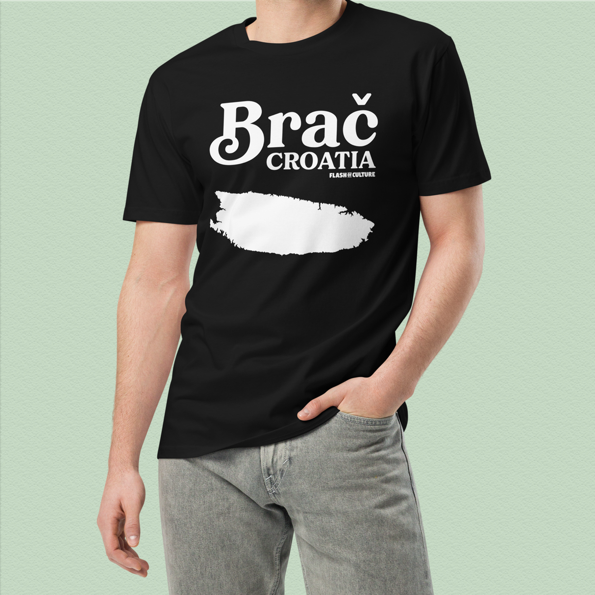 Brač, Croatian Island T-Shirt Adult