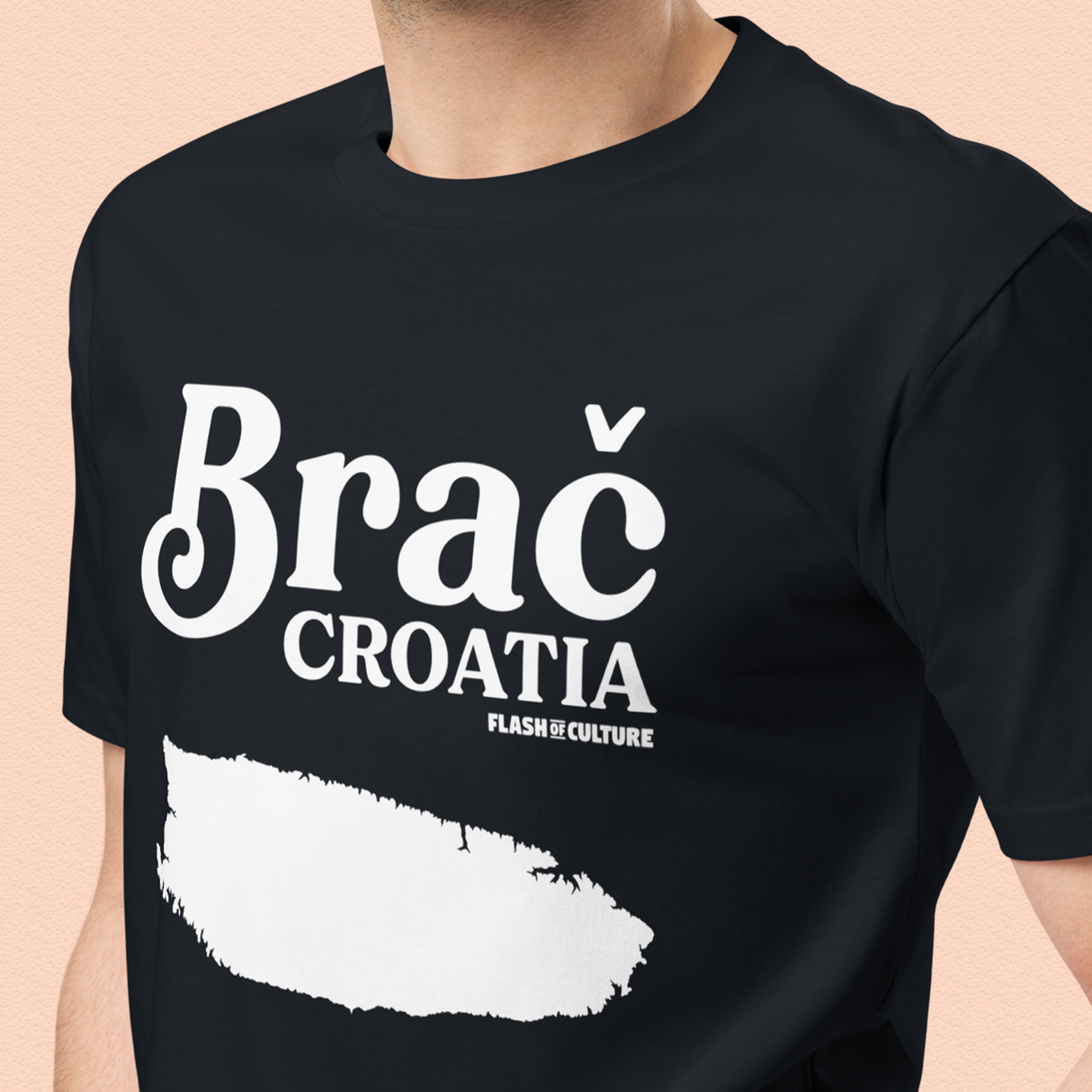 Brač, Croatian Island T-Shirt Adult