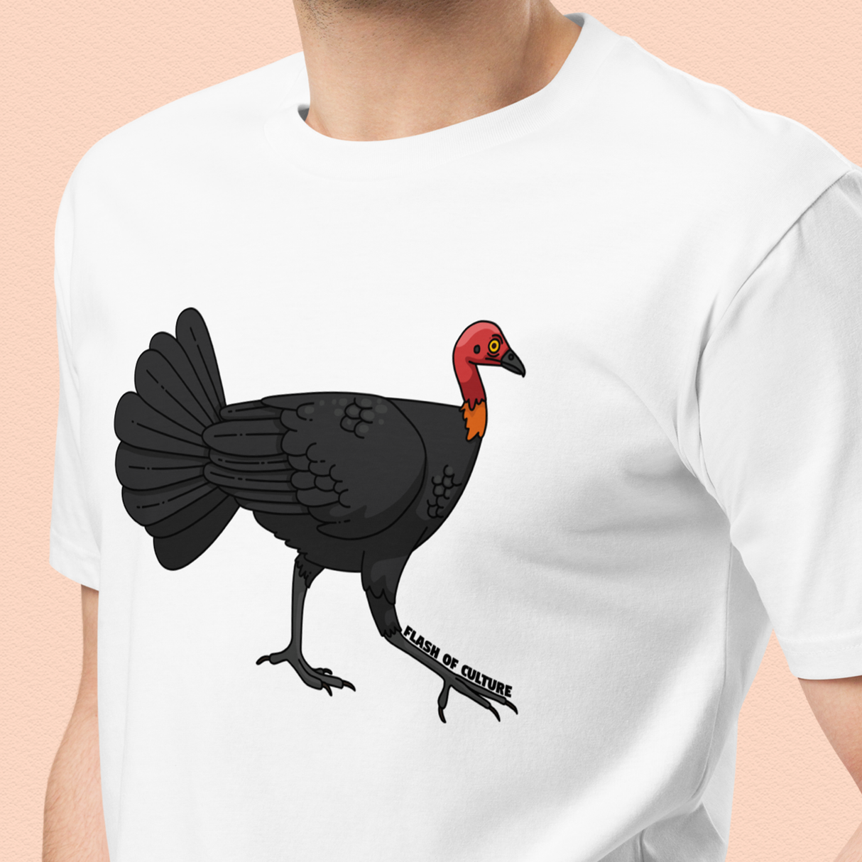 Australian Bush Turkey T-Shirt Adult