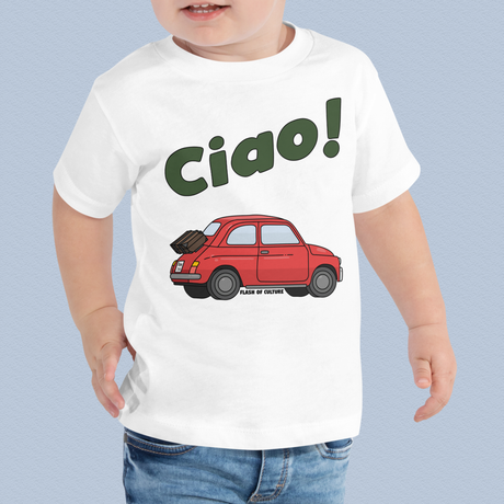 Italian Ciao Fiat T-shirt Toddler