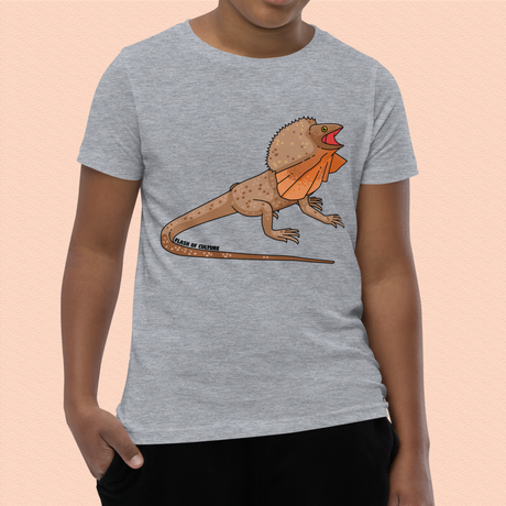 Frill-Necked Lizard Kids T-Shirt