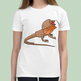 Frill-Necked Lizard Kids T-Shirt