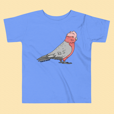 Australian Galah Toddler T-Shirt, Soft Cotton Shirt