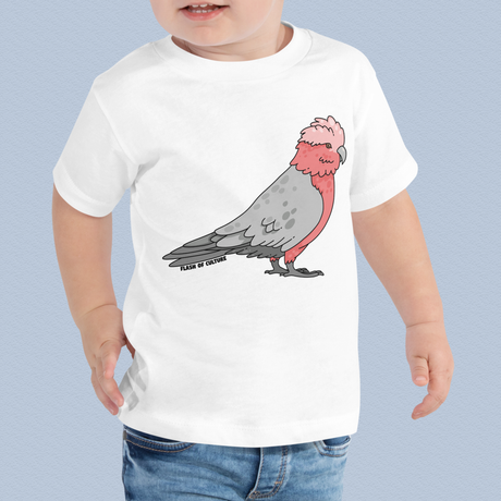 Australian Galah Toddler T-Shirt, Soft Cotton Shirt