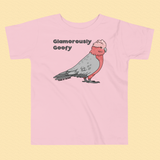 Australian Galah Toddler T-Shirt - 'Glamorously Goofy' Design