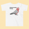 Australian Galah Toddler T-Shirt - 'Glamorously Goofy' Design