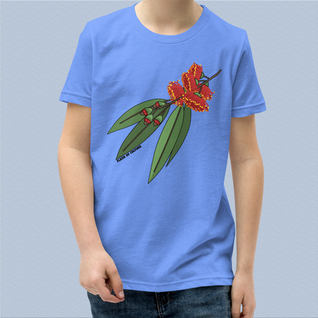 Australian Gumnuts Flower T-Shirt for Kids