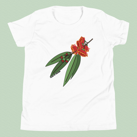 Australian Gumnuts Flower T-Shirt for Kids