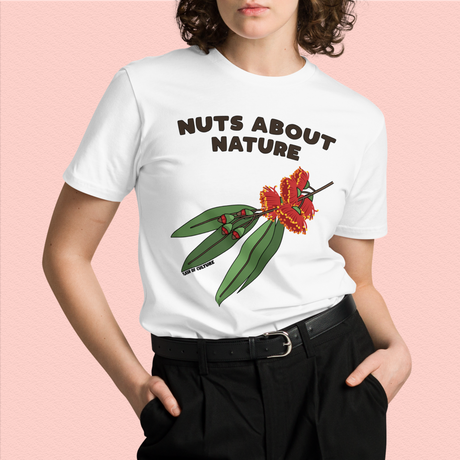 Gumnuts T-Shirt 'Nuts About Nature' Adults Unisex