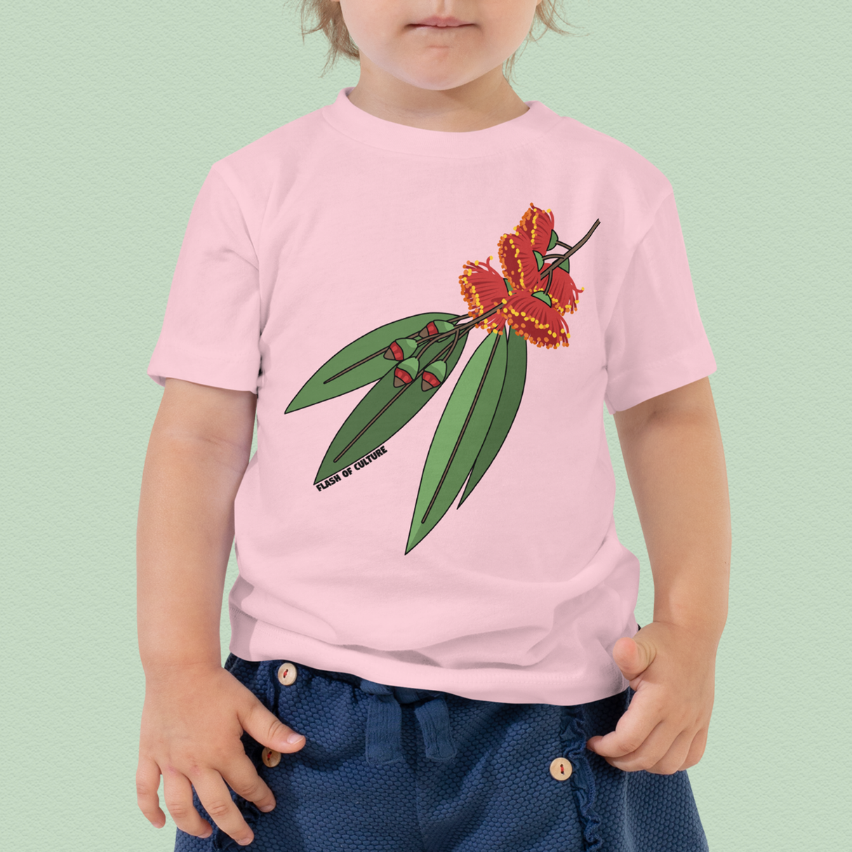 Australian Gumnut Flower Toddler T-Shirt