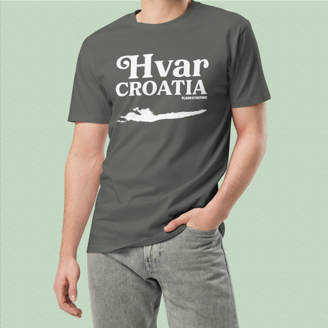 Hvar Croatia Island T-Shirt Adult Unisex