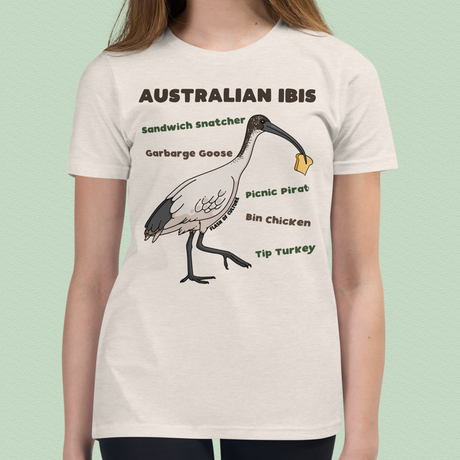 Australian Ibis Bin Chicken T-Shirt for Kids