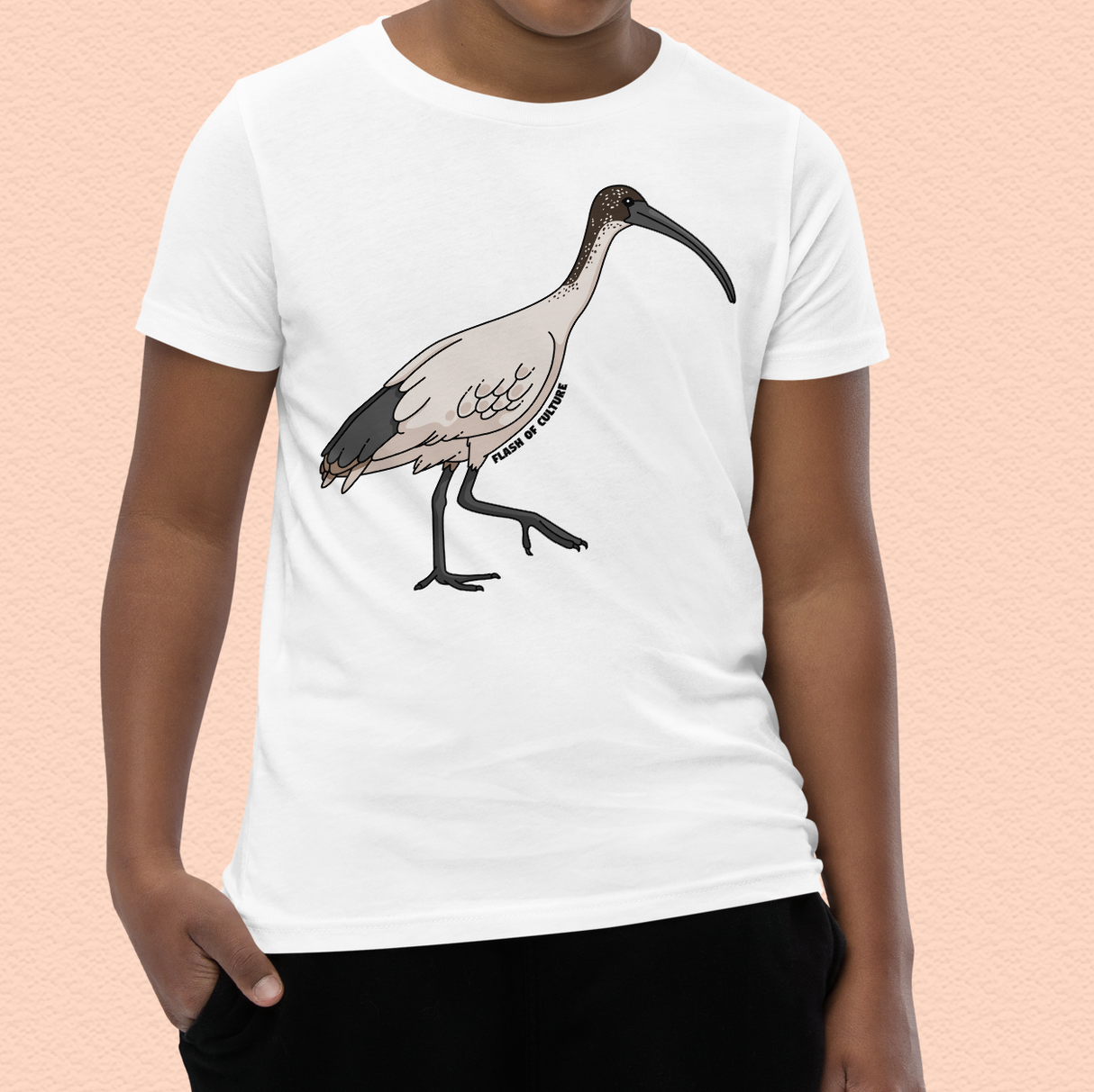 Australian Ibis Kids T-Shirt Unisex