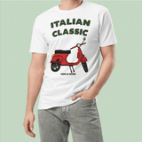 Italian Classic Vespa T-Shirt Adult Unisex