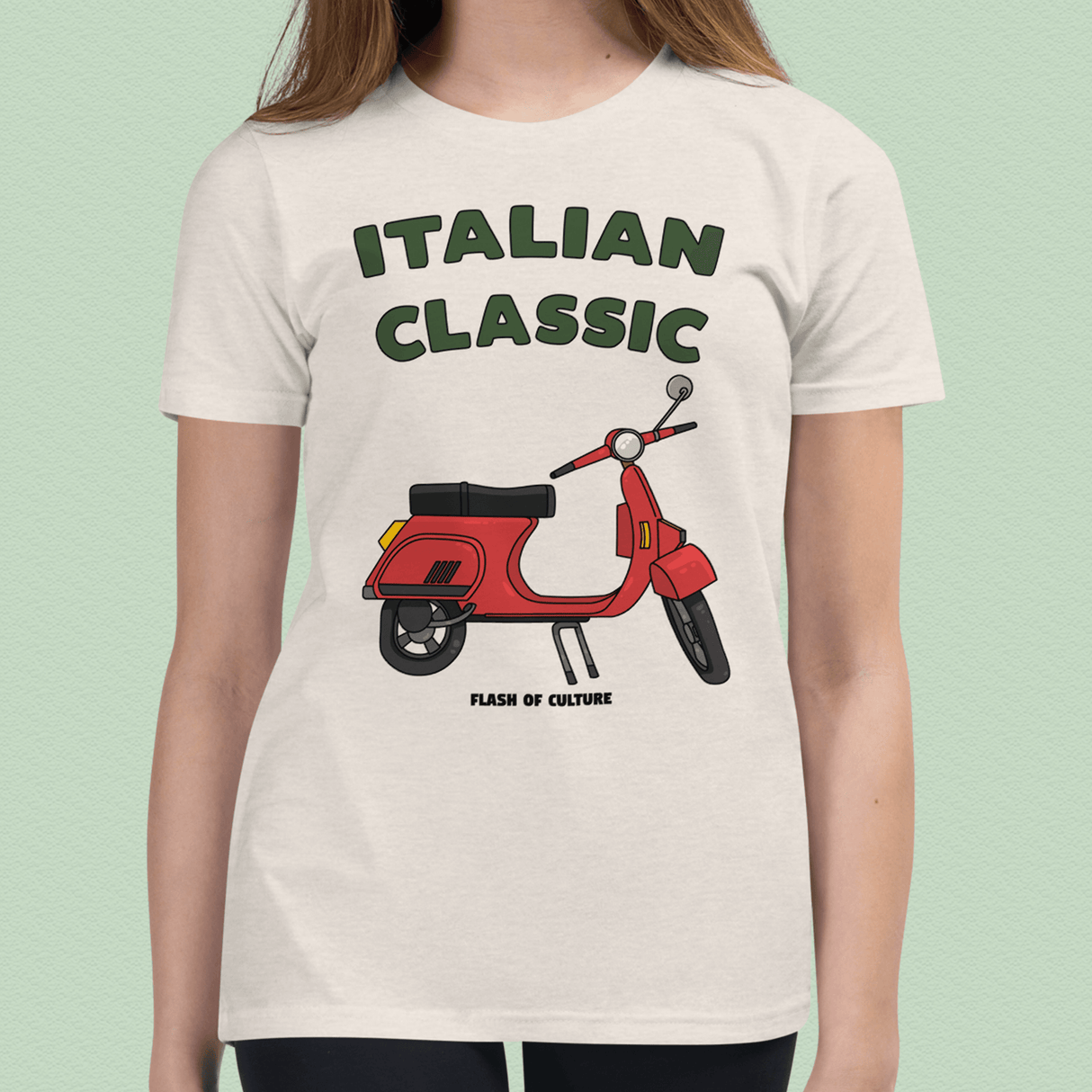 Italian Classic Scooter T-Shirt Kids