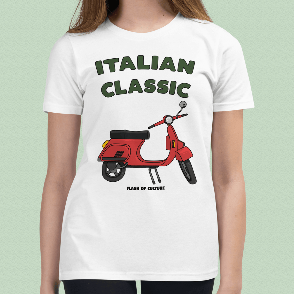 Italian Classic Scooter T-Shirt Kids