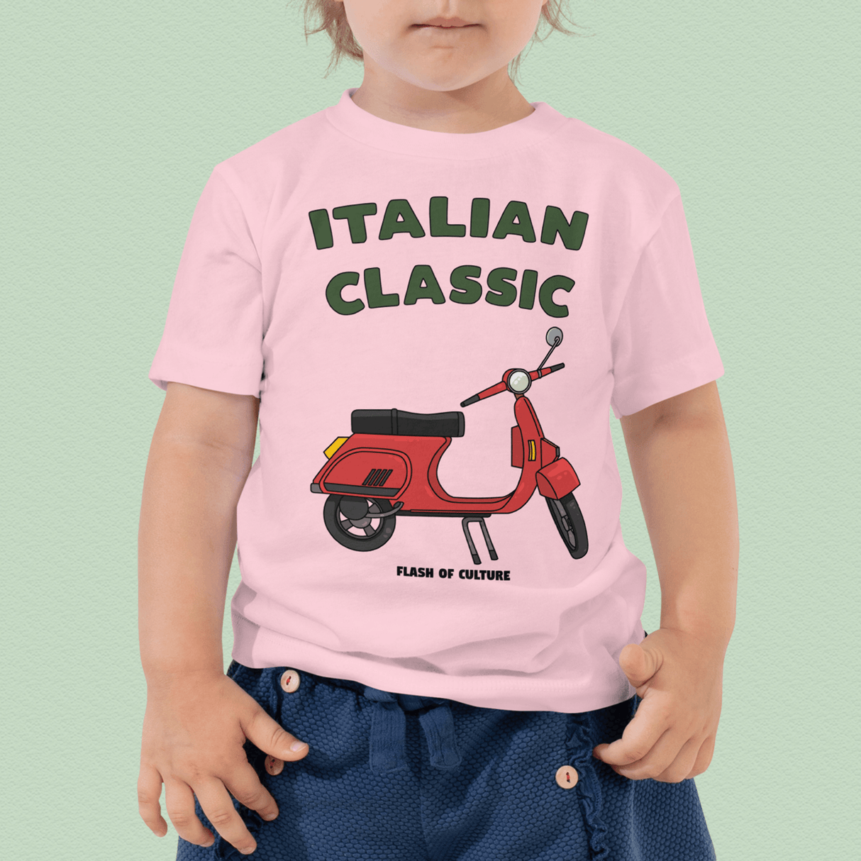 Italian Classic Vespa Scooter T-Shirt