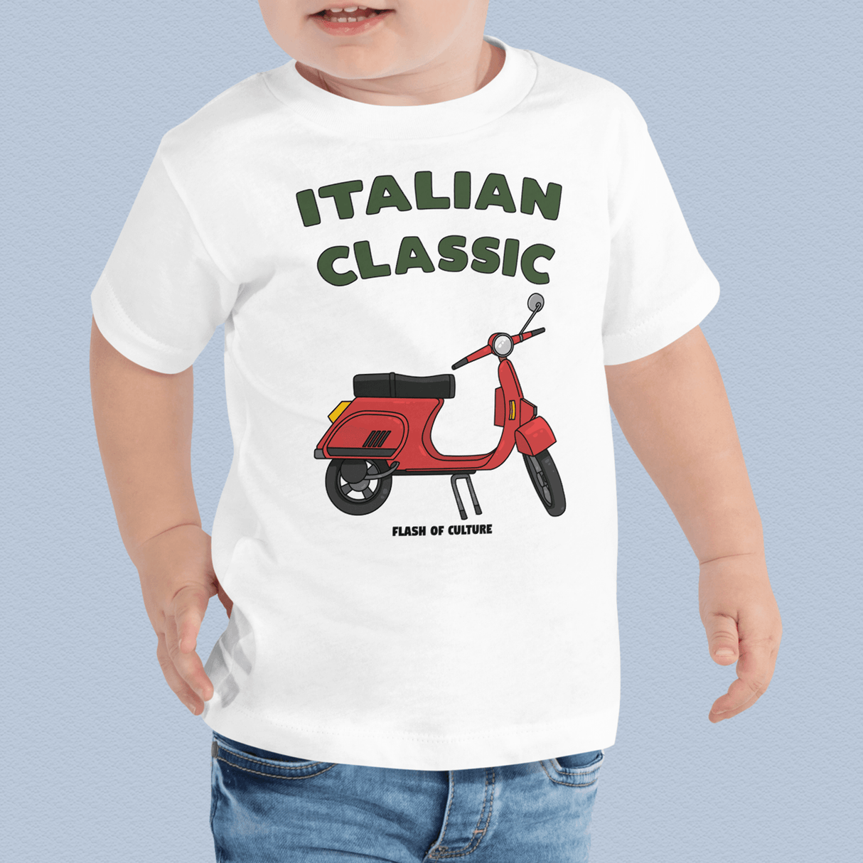 Italian Classic Vespa Scooter T-Shirt