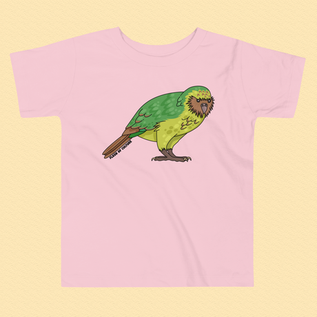 New Zealand Kakapo T-Shirt for Toddlers