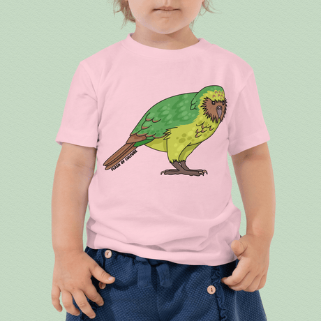 New Zealand Kakapo T-Shirt Kids Size 2-5 years
