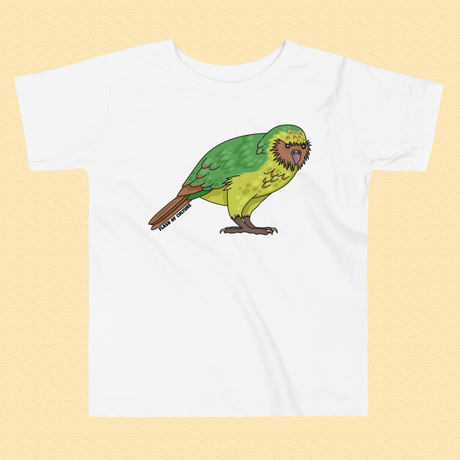 New Zealand Kakapo T-Shirt for Toddlers