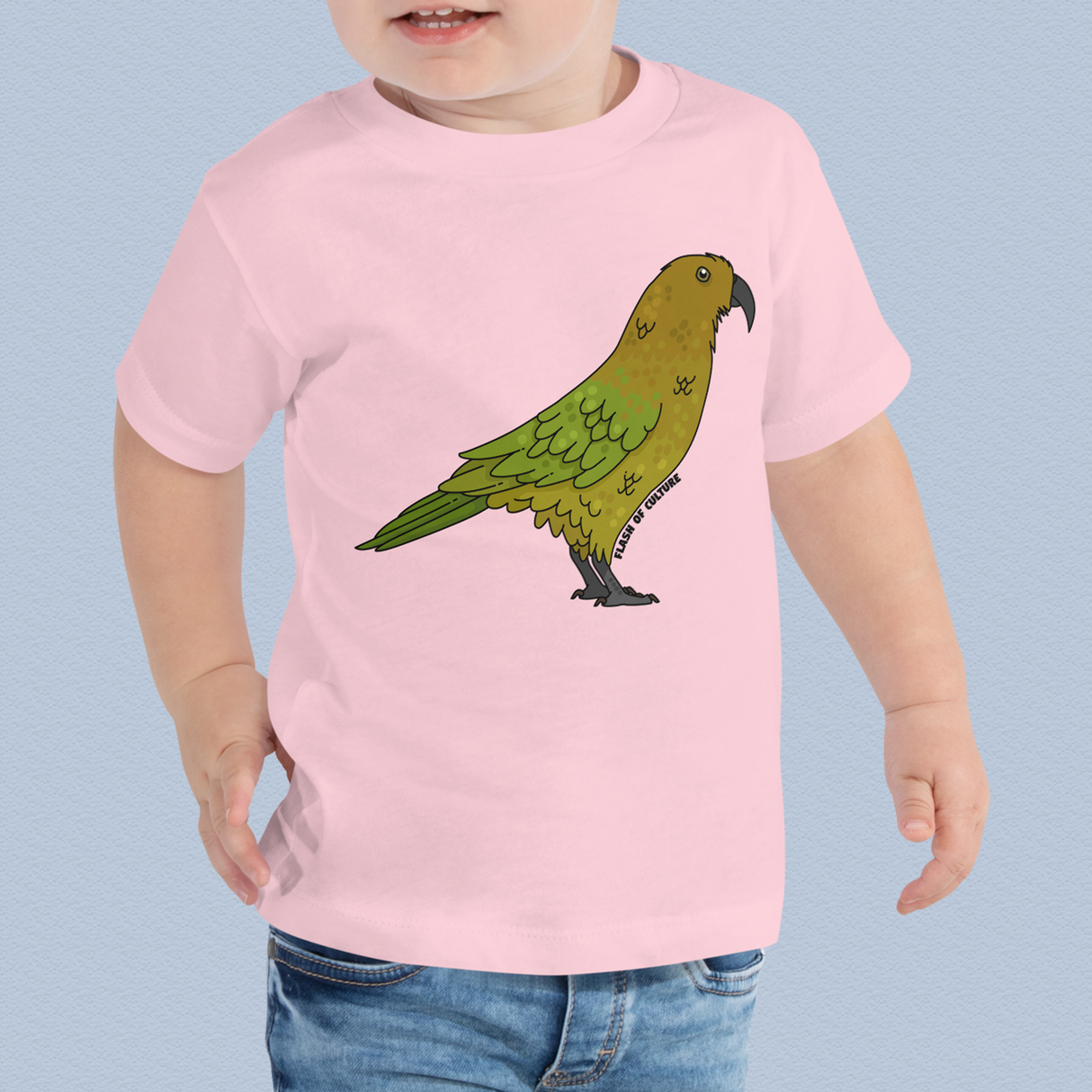 New Zealand Kea Bird Toddler T-Shirt