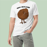 Kiwi New Zealand Adult Premium T-Shirt