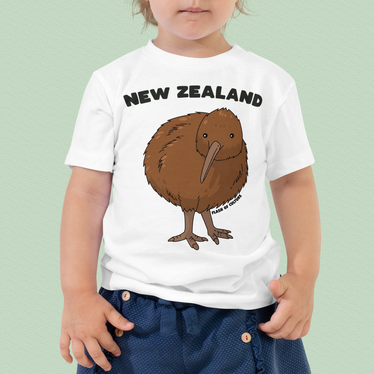 New Zealand Kiwi Toddler T-Shirt