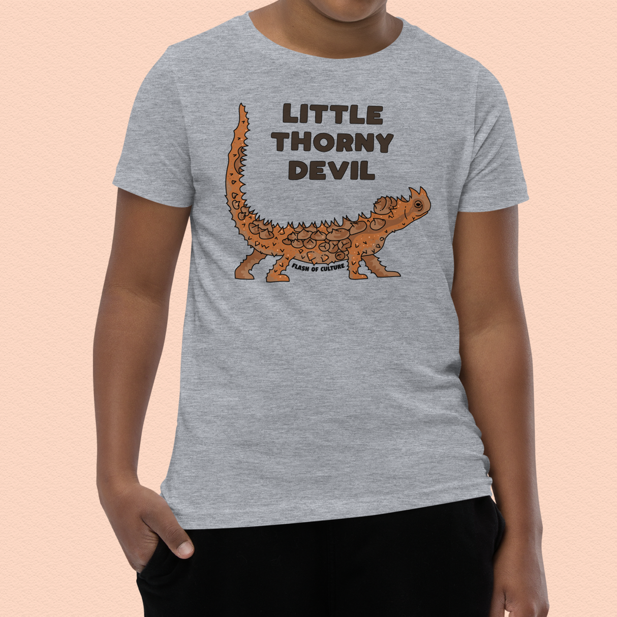 Little Thorny Devil Kids T-Shirt