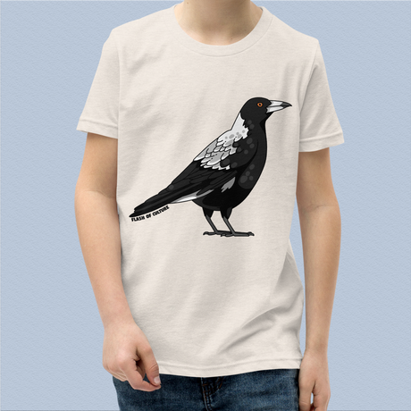 Australian Magpie Kids T-Shirt Unisex