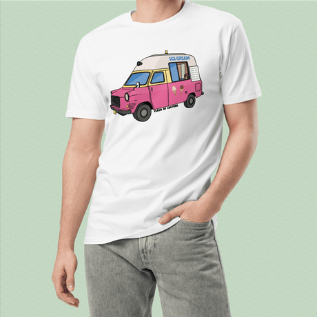 Ice Cream Van T-Shirt Adult Unisex