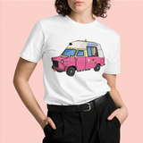 Mr Whippy Ice Cream Van Unisex T-Shirt – Sweet Nostalgia