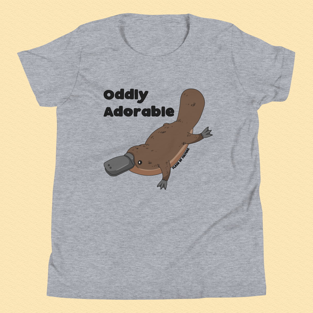 Platypus Kids' T-Shirt, Oddly Adorable Design