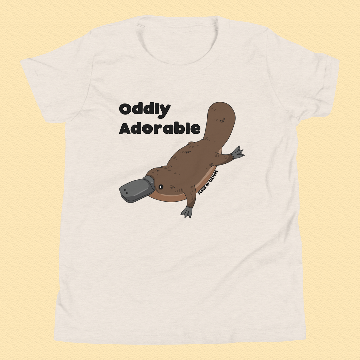 Platypus Kids' T-Shirt, Oddly Adorable Design