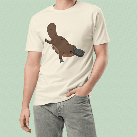 Platypus Design Unisex T-Shirt Adult Unisex