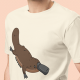 Platypus Design Unisex T-Shirt, Nature-Inspired Wildlife Shirt