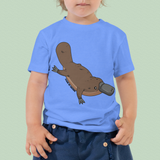 Platypus Kids' T-Shirt, Australian Animal Design, Ages 2–5 Years