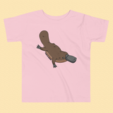 Platypus Kids' T-Shirt, Australian Animal Design, Ages 2–5 Years