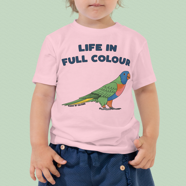 Rainbow Lorikeet T-Shirt Life In Full Colour