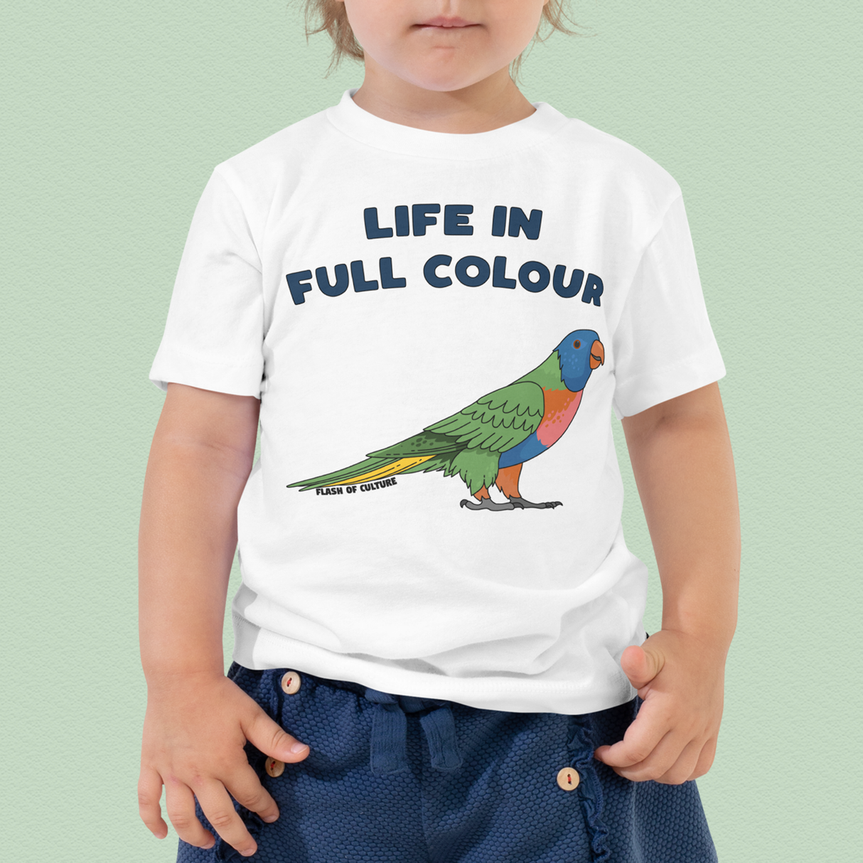 Rainbow Lorikeet T-Shirt Life In Full Colour