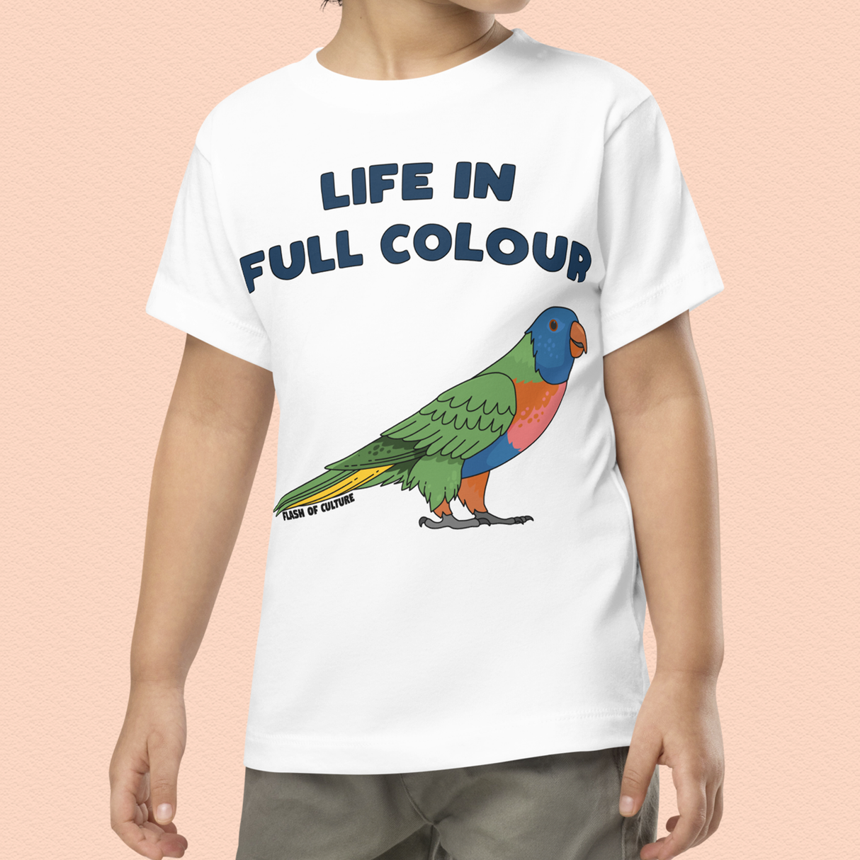 Rainbow Lorikeet T-Shirt Life In Full Colour