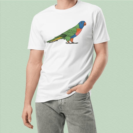 Rainbow Lorikeet T-Shirt Adult Unisex