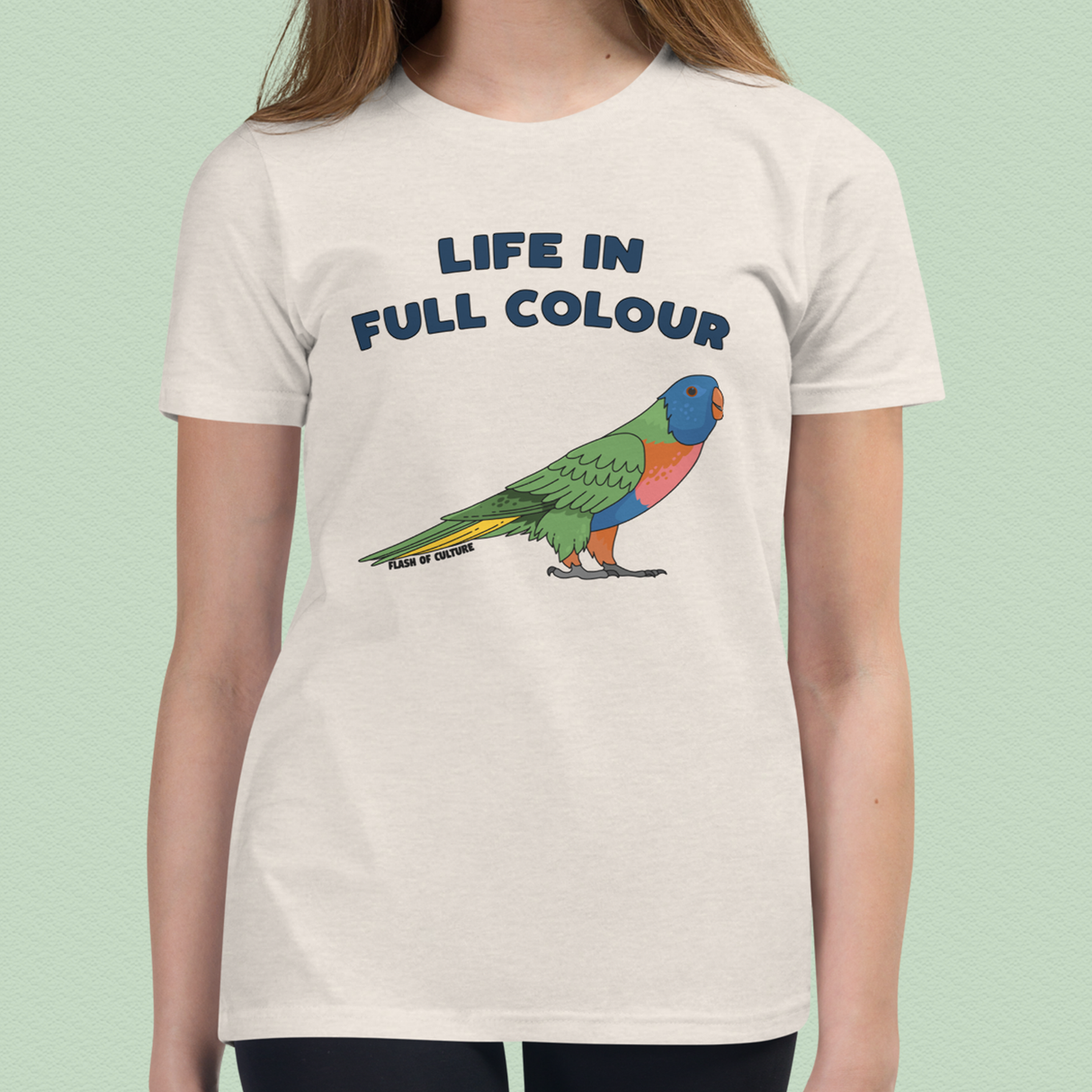 Rainbow Lorikeet Life In Full Colour T-Shirt Kids