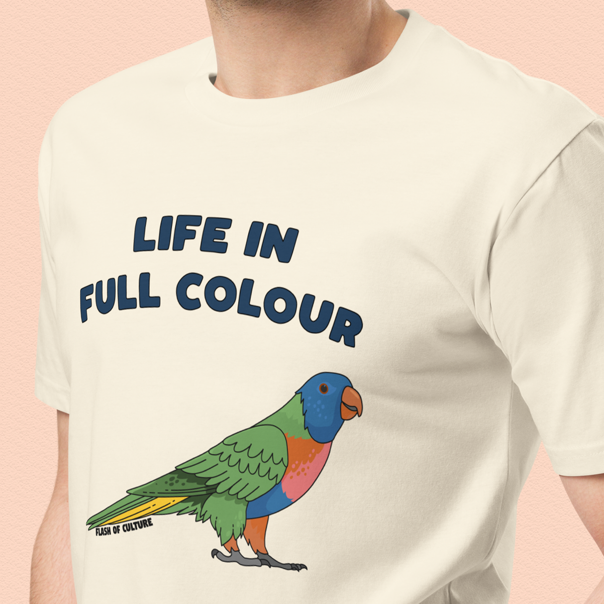 Rainbow Lorikeet T-Shirt Life In Full Colour