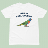 Rainbow Lorikeet T-Shirt Life In Full Colour