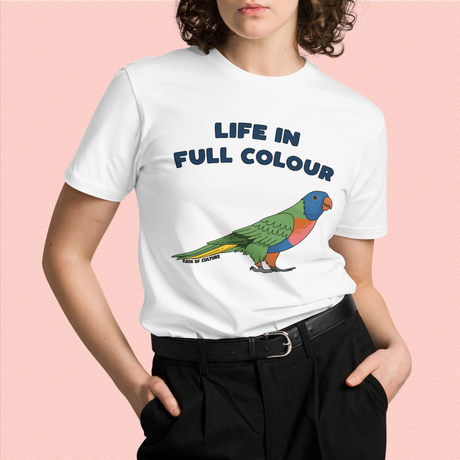 Rainbow Lorikeet T-Shirt Life In Full Colour